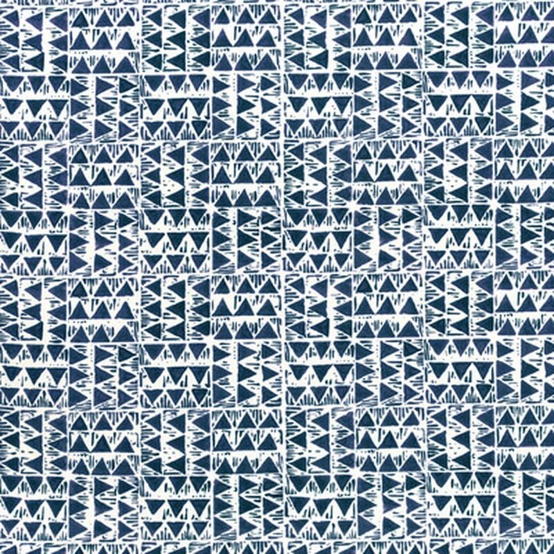 Yampa Print Navy by Lee Jofa Fabric