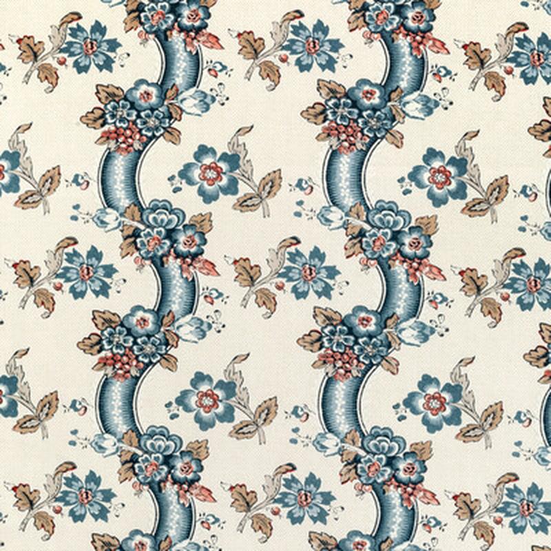 Benday Print Denim/Berry by Lee Jofa Fabric