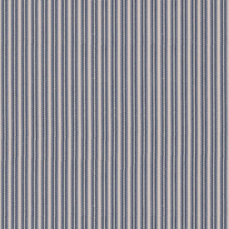 Chamas Stripe Indigo by Brunschwig & Fils Fabric