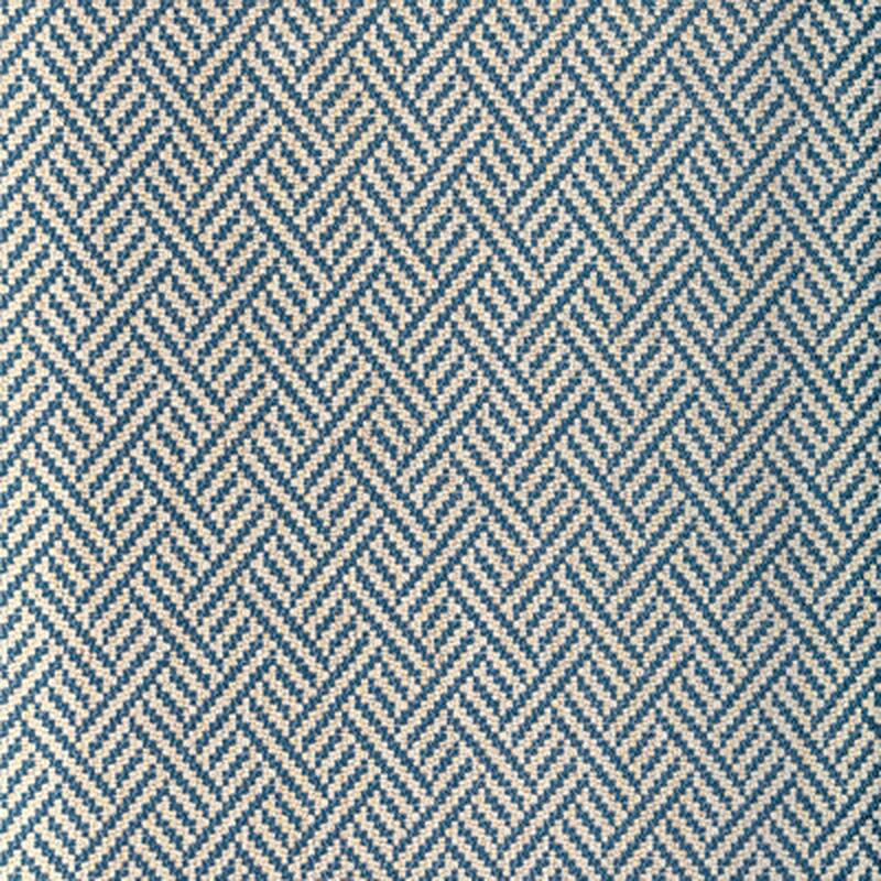 Colbert Weave Blue by Brunschwig & Fils Fabric