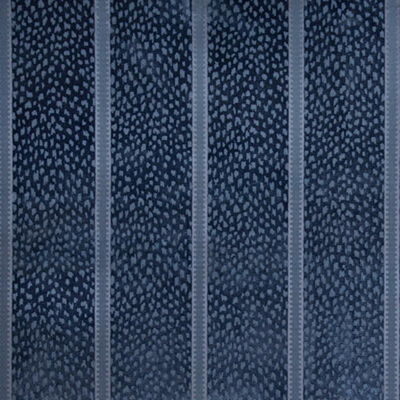 Salvator Velvet Blue by Brunschwig & Fils Fabric