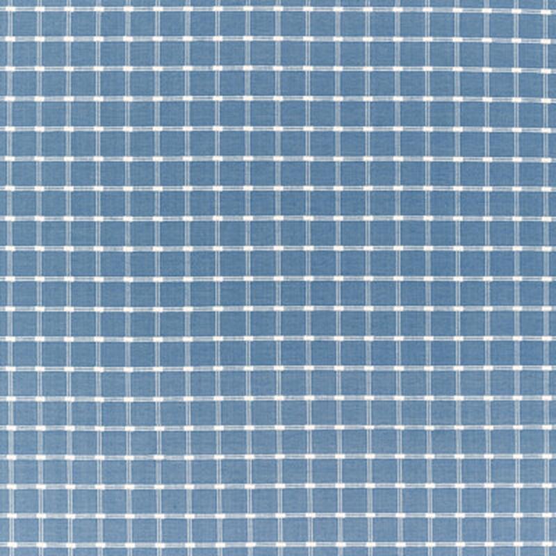 Lison Check Sky by Brunschwig & Fils Fabric