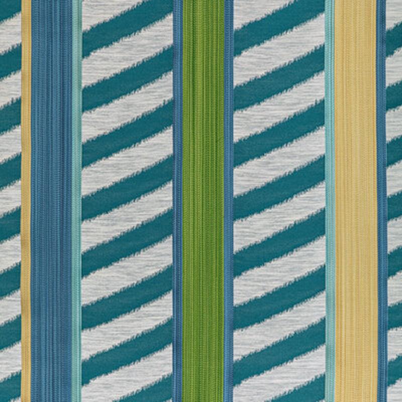 Mnemba Woven Teal by Brunschwig & Fils Fabric
