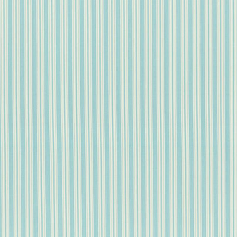 Selune Stripe Aqua by Brunschwig & Fils Fabric