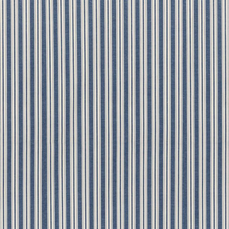 Selune Stripe Navy by Brunschwig & Fils Fabric