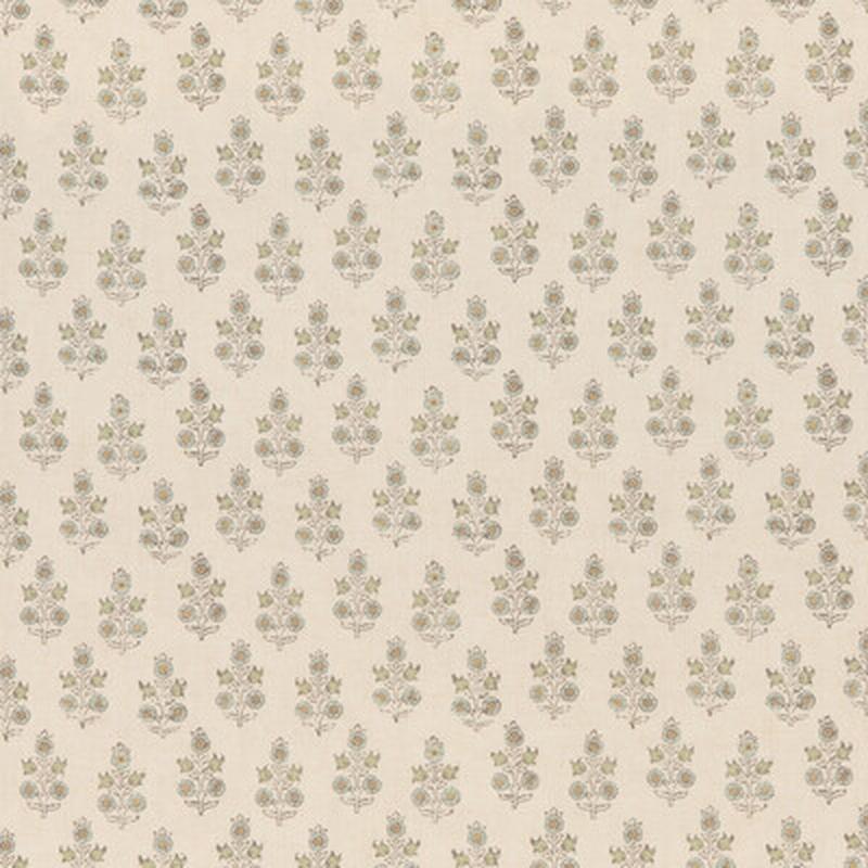 Poppy Sprig Aqua by G P & J Baker Fabric
