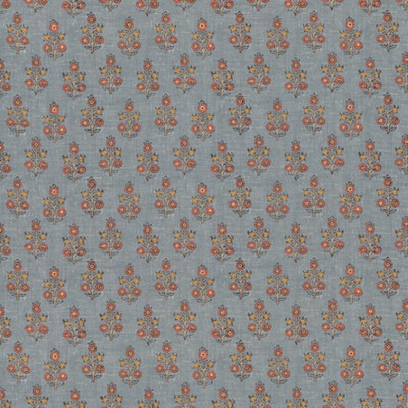 Poppy Sprig Denim by G P & J Baker Fabric