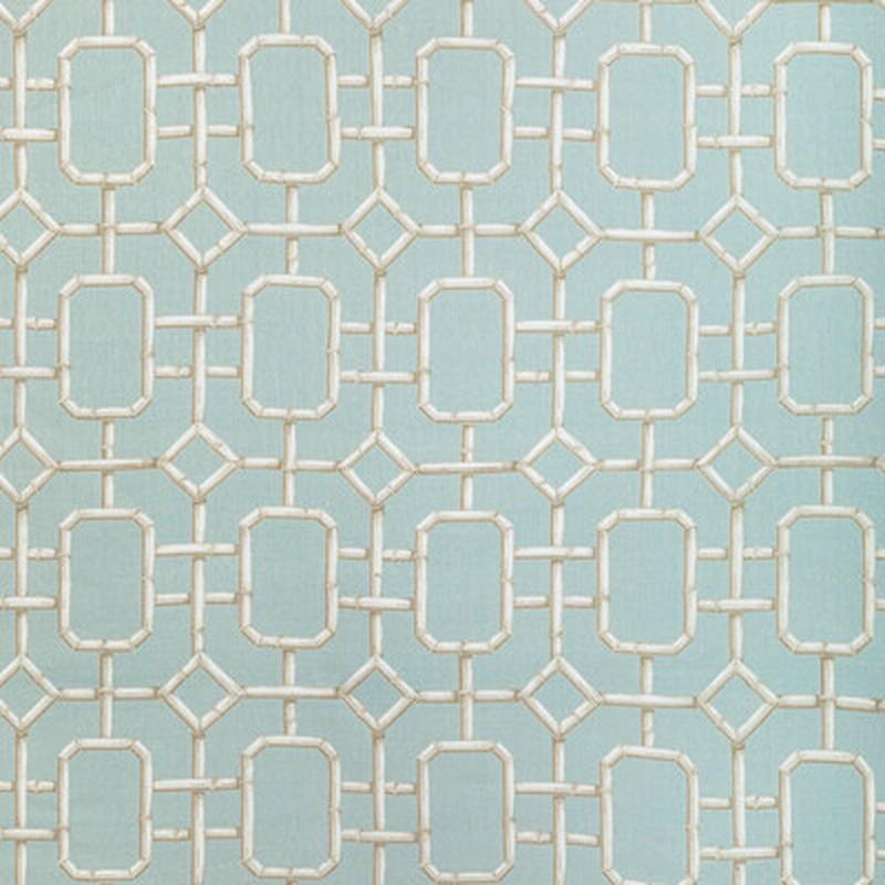 Bambu Fret Delft by Kravet Fabric