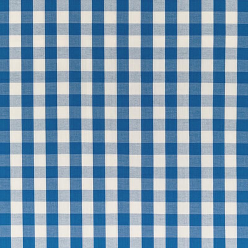 Carsten Check Blue by Brunschwig & Fils Fabric