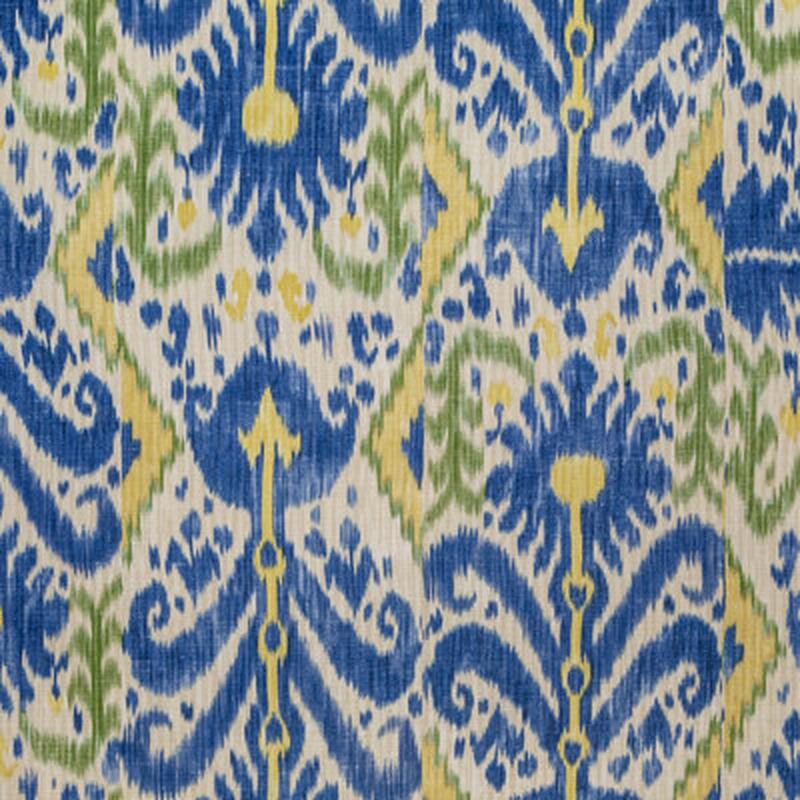 Kamara Blue/Yellow by Lee Jofa Fabric