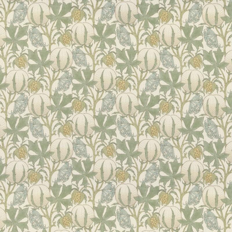 Pumpkins Aqua by G P & J Baker Fabric