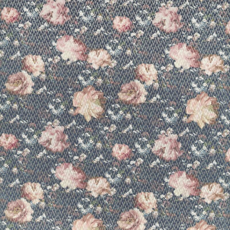 Camile Spice/Dusk by Clarke And Clarke Fabric