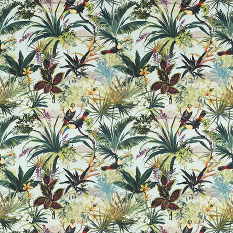 Toucan Sky by Clarke And Clarke Fabric