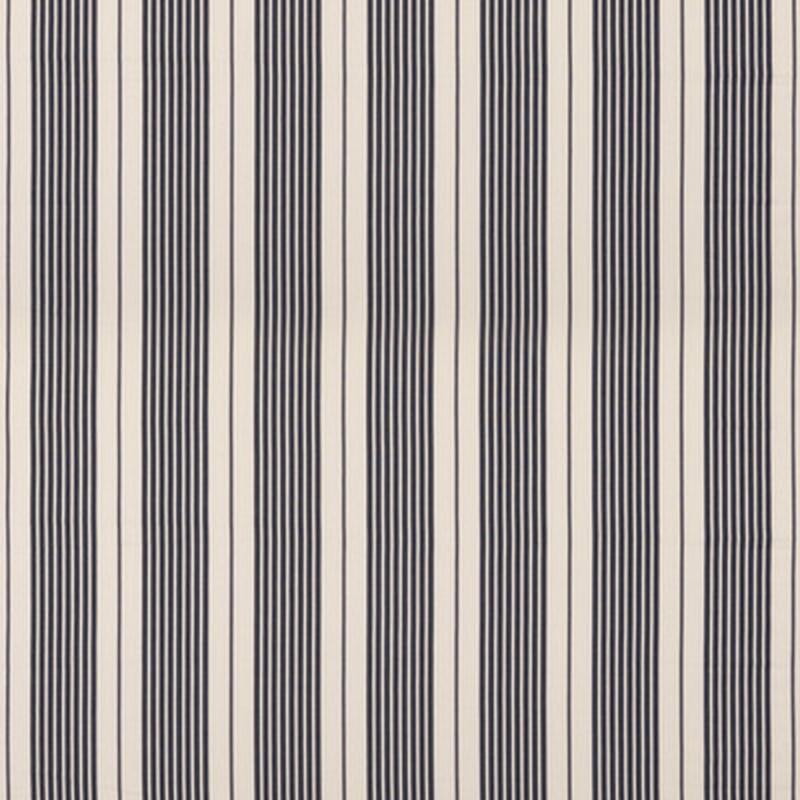 Cliff Stripe Indigo by Mulberry Fabric