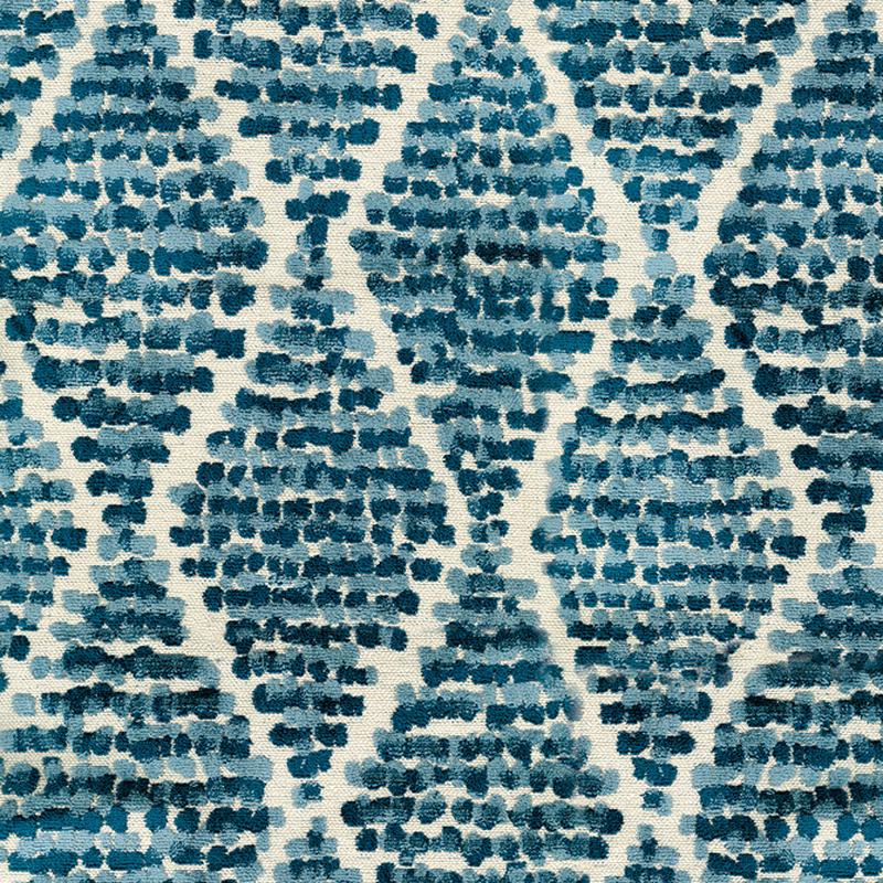 Avignon 36 Indigo by ABBEYSHEA Fabric