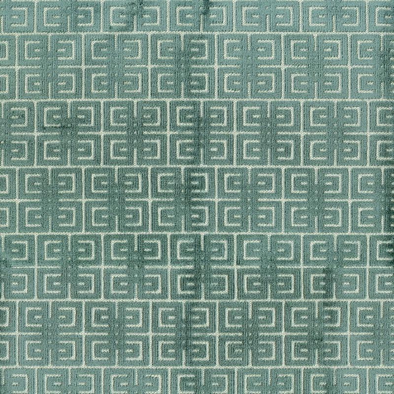 Julian 34 Aqua by ABBEYSHEA Fabric