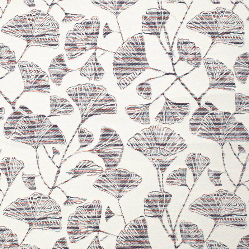 D4556 Ginkgo Marine by Charlotte Fabric