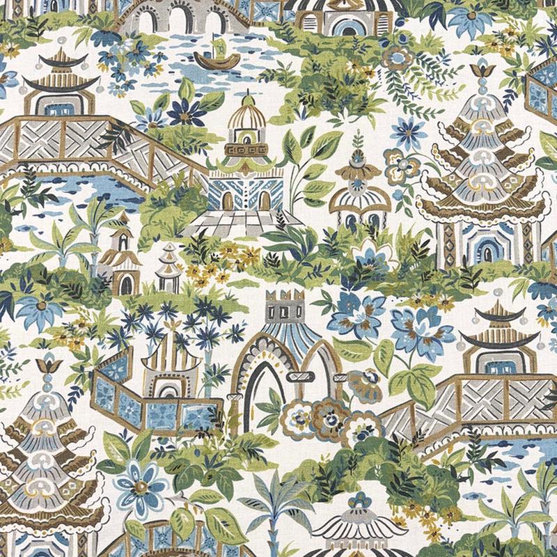 Kyoto Bluegreen by Magnolia Fabric