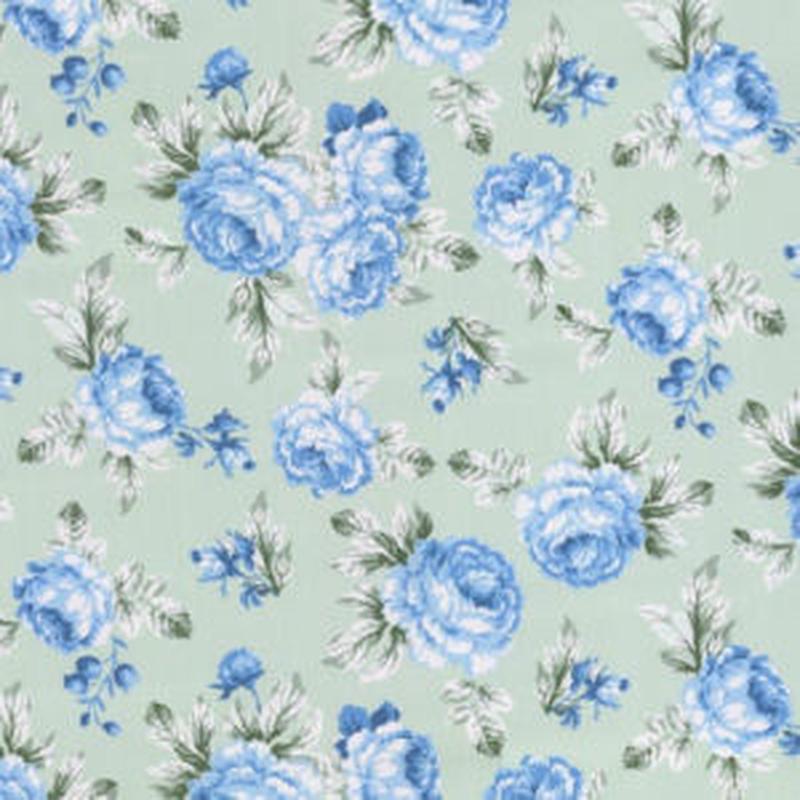 Valerie Blue Kiwi by Norbar Fabric