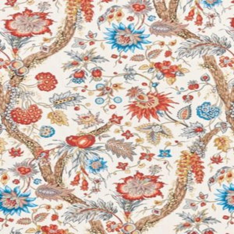 Fleurs Tropicales Autumn Multi SC166470003 by Scalamandre Fabric