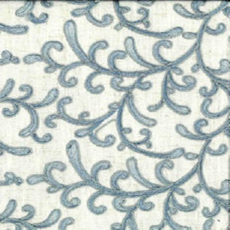 Elmont Metal Blue by Norbar Fabric
