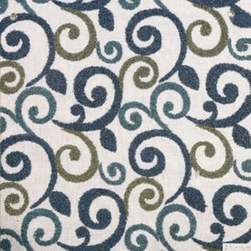 Nikon Bluegreen Multi by Norbar Fabric