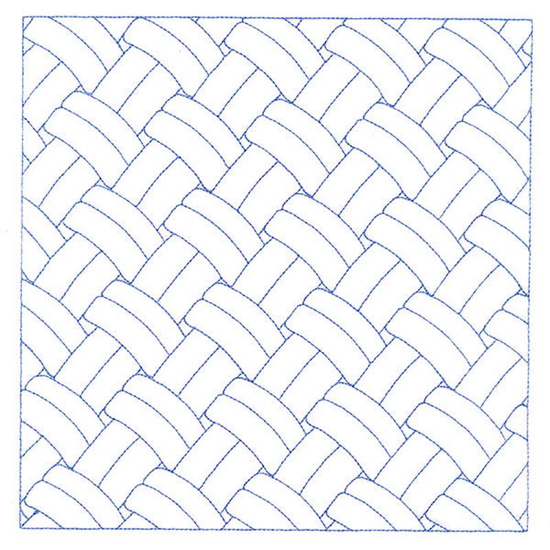 Classic Weaving Square (Double Run)