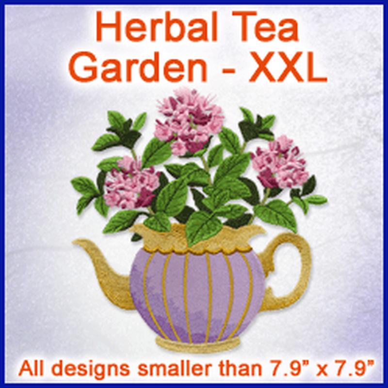 A Herbal Tea Garden Design Pack