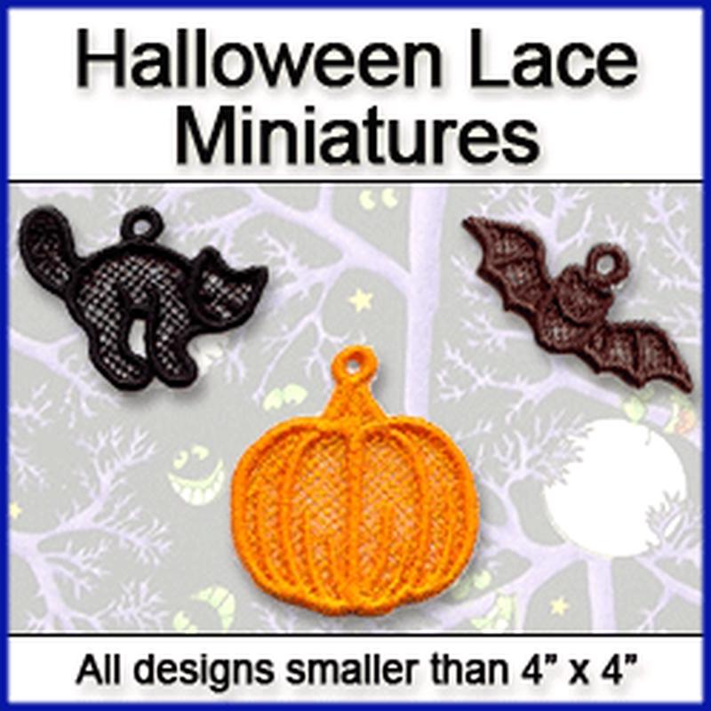 A Halloween Miniatures (Lace) Design Pack