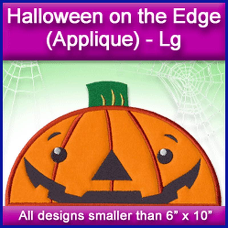 A Halloween on the Edge (Applique) Design Pack