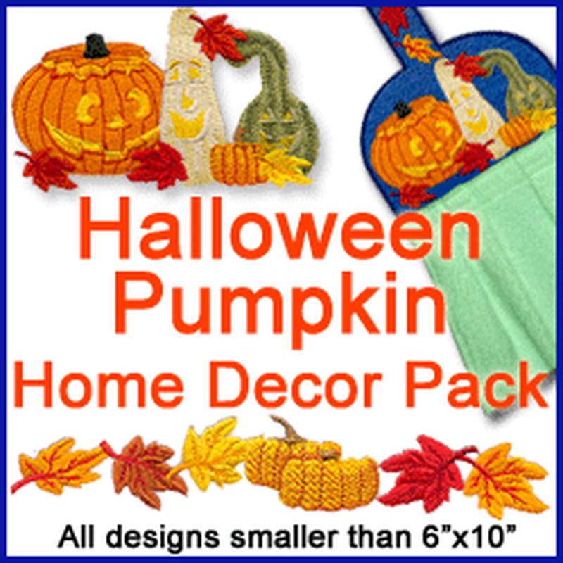 A Halloween Pumpkin Home Decor Design Pack