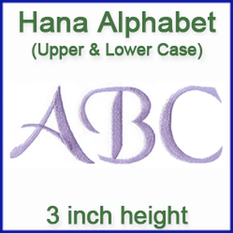 A Hana Alphabet Design Pack