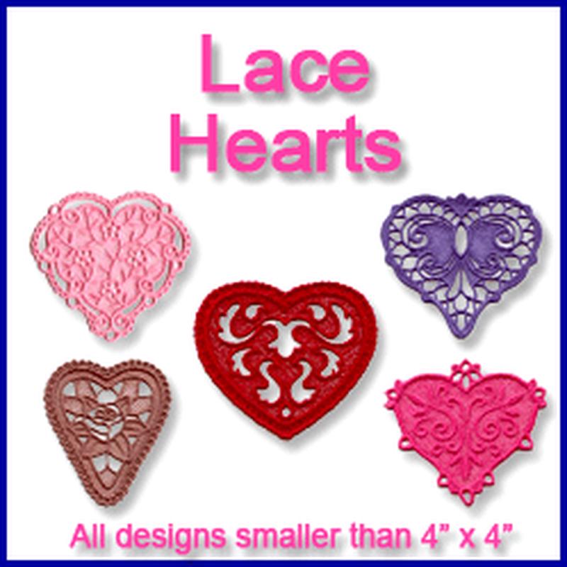 A Hearts (Lace) Design Pack