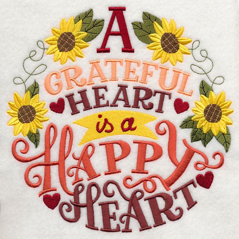 A Grateful Heart is a Happy Heart
