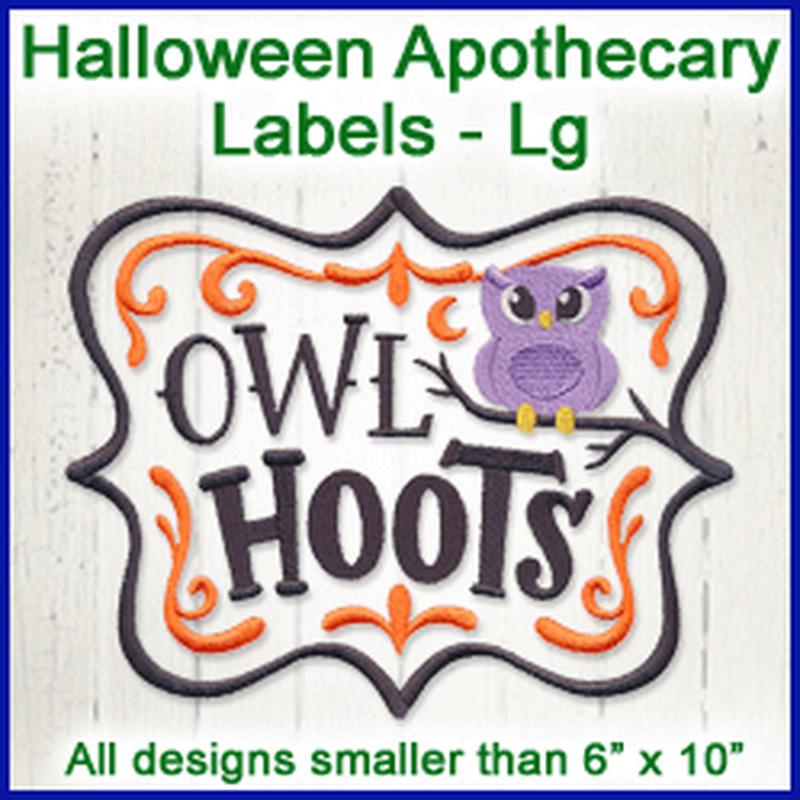 A Halloween Apothecary Labels Design Pack