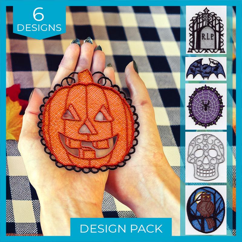 A Halloween (Lace) Design Pack