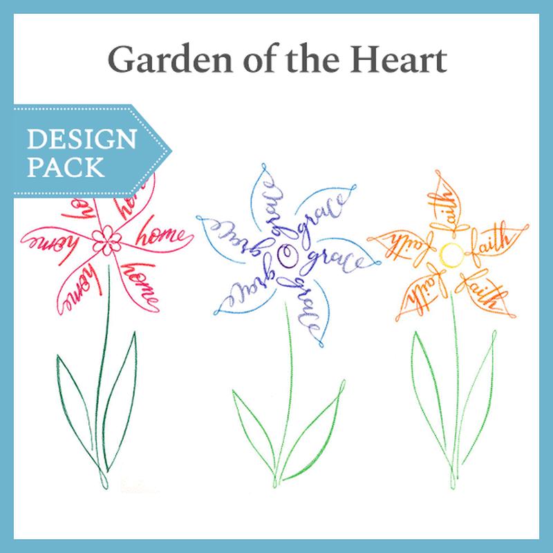 A Garden of the Heart Design Pack