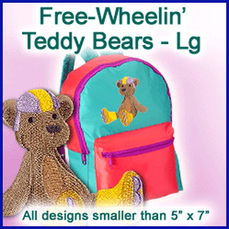 A Freewheelin' Teddy Bears Design Pack