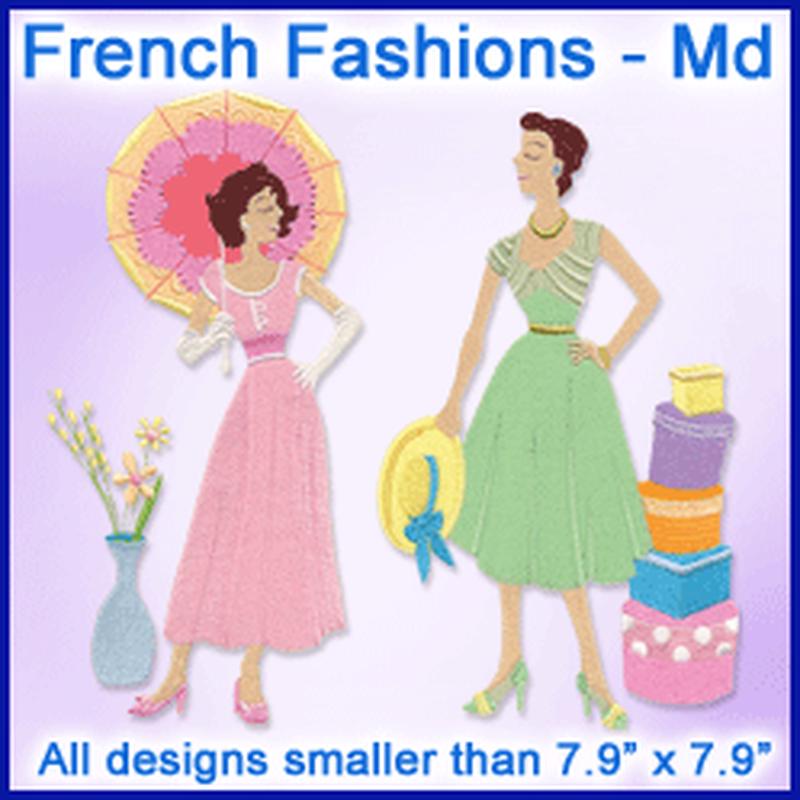 A French Fashions Design Pack - Md