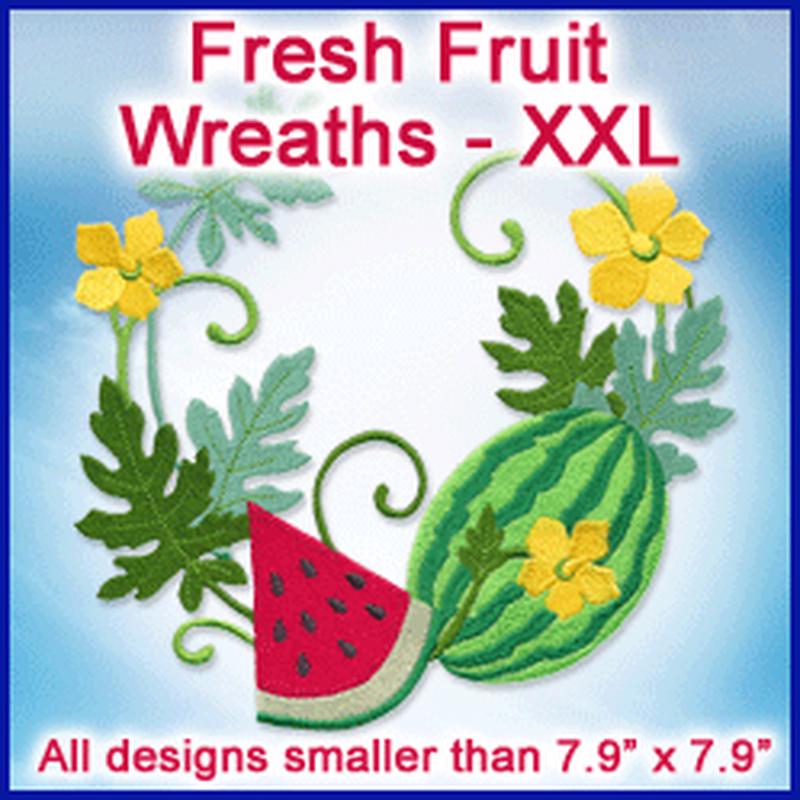 A Fresh Fruit Wreaths Design Pack