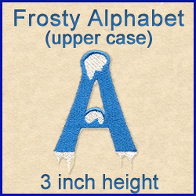 A Frosty Alphabet Design Pack