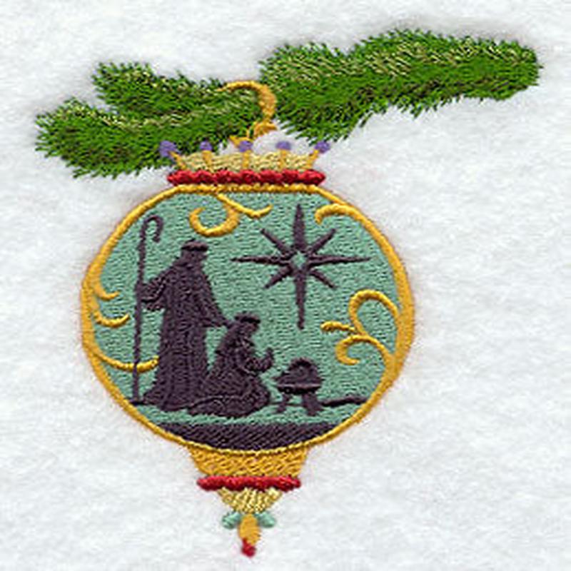 Christmas in Silhouette - Holy Family