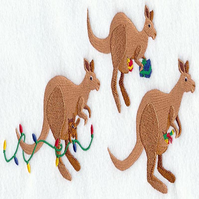 Christmas Kangaroos
