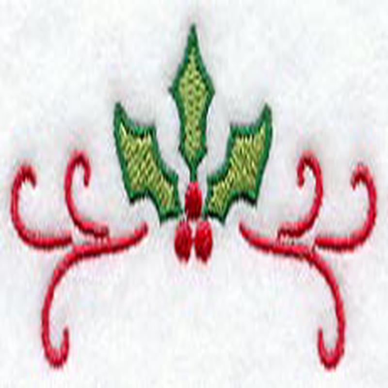 Christmas Holly Arch