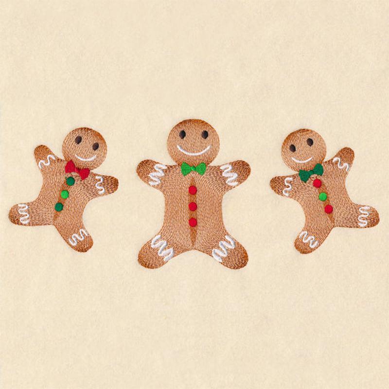 Christmas Gingerbread Trio