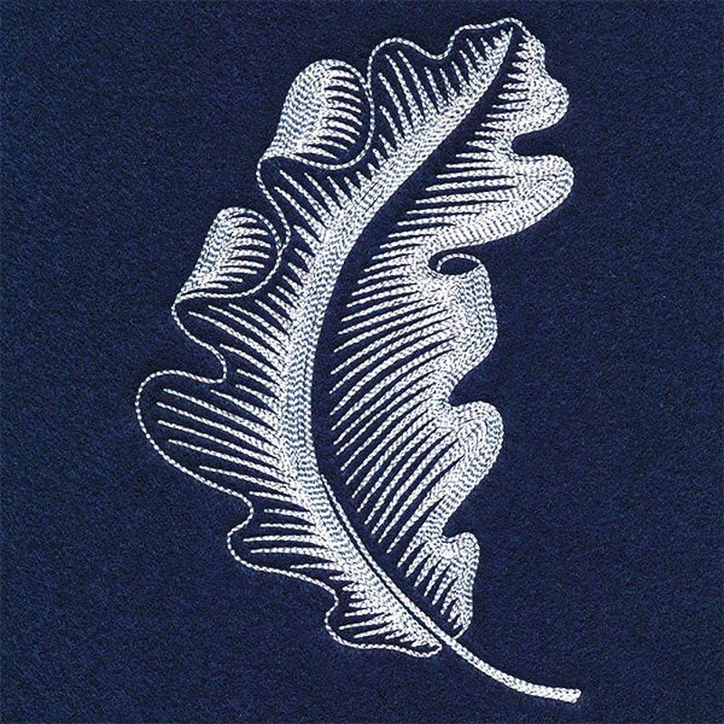 Autumn Splendor - Leaf Etching