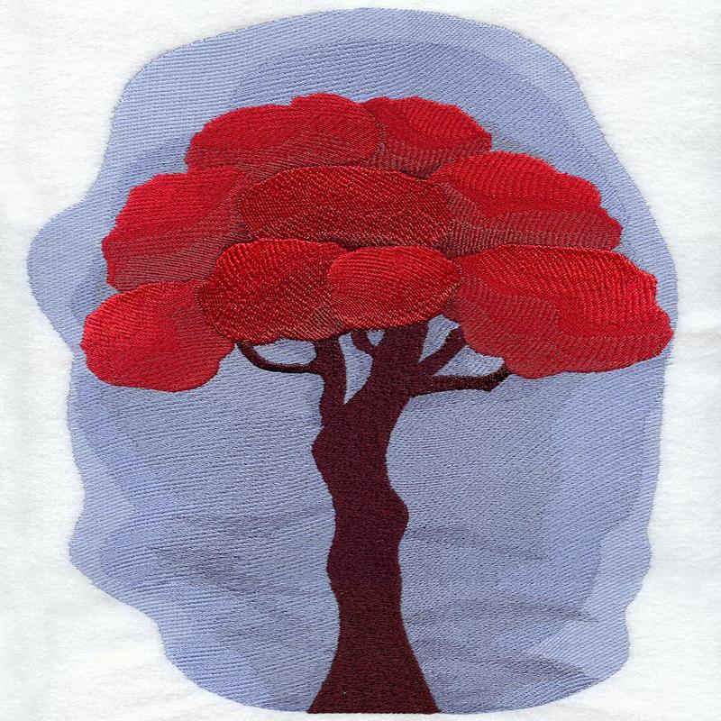 Autumn Splendor Panel - Oak Tree