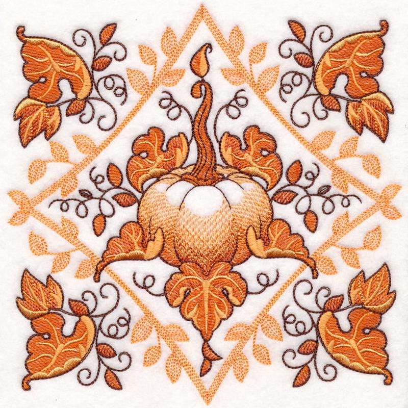 Autumn Square Moment - Pumpkin