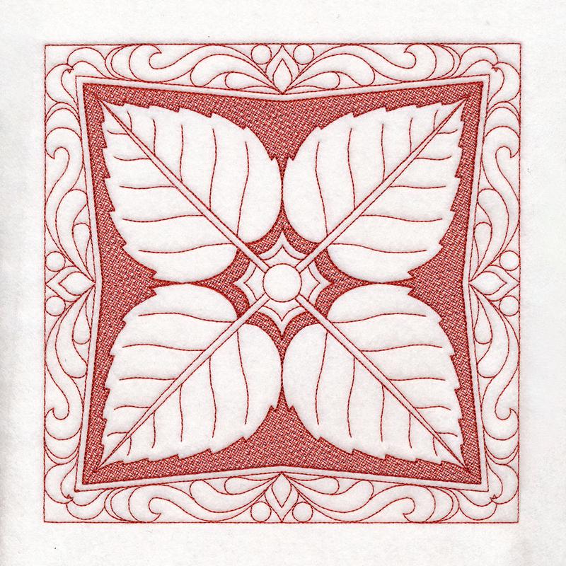 Autumn Treasures Aspen Leaf (Trapunto)