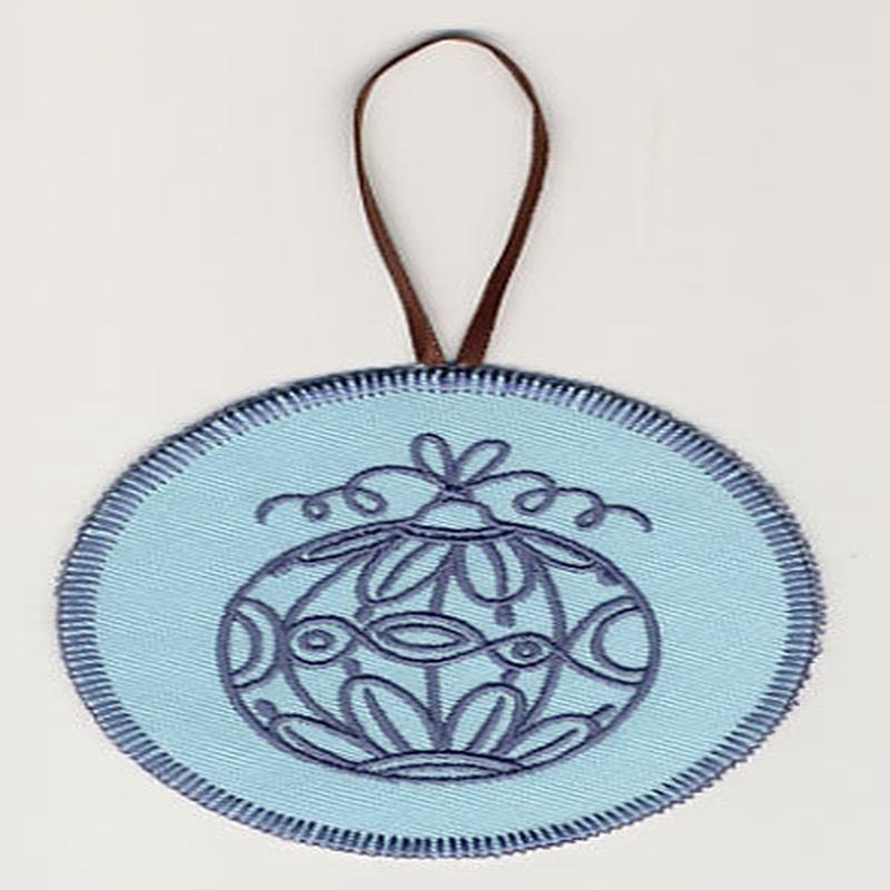 Avant Garde Flower Ornament (In-the-Hoop)